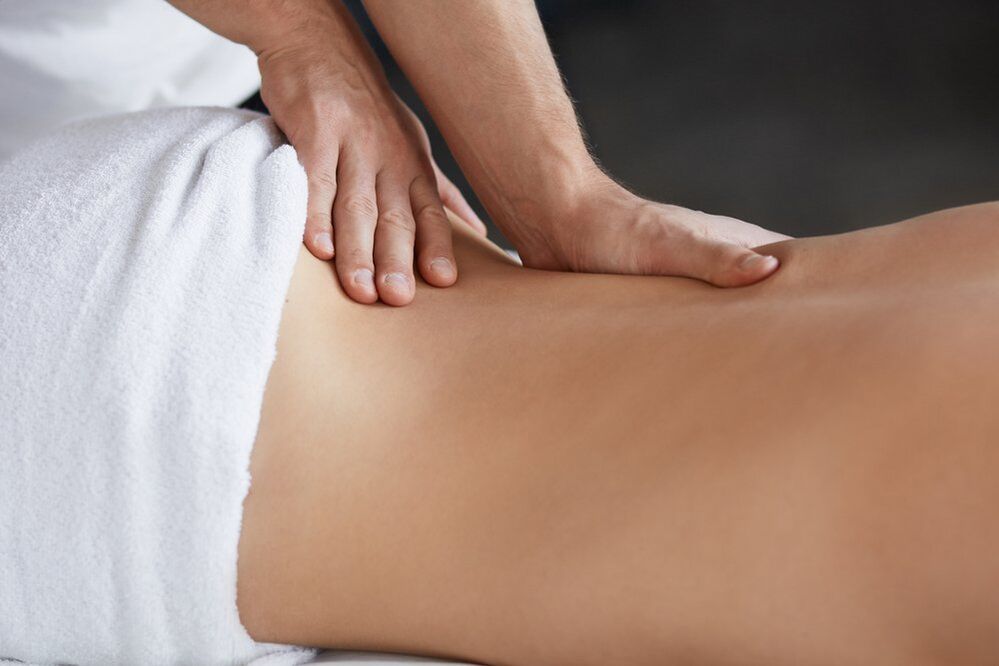 masaža za lumbalnu osteohondrozu